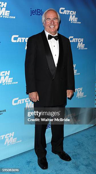 Frank Abagnale Jr. Attending the Broadway Opening Night Performance of 'Catch Me If You Can' at the Neil Simon Theatre in New York City.