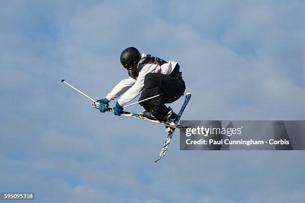 Sport - Relentless Freeze Festival, LG Snowboard FIS World Cup, Ski practice. Battersea Power Station, London. 28 October 2011