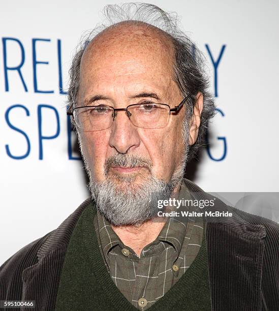 Richard Libertini attending the Opening Night after party for 'Relatively Speaking' at the Bryant Park Grill in New York City.