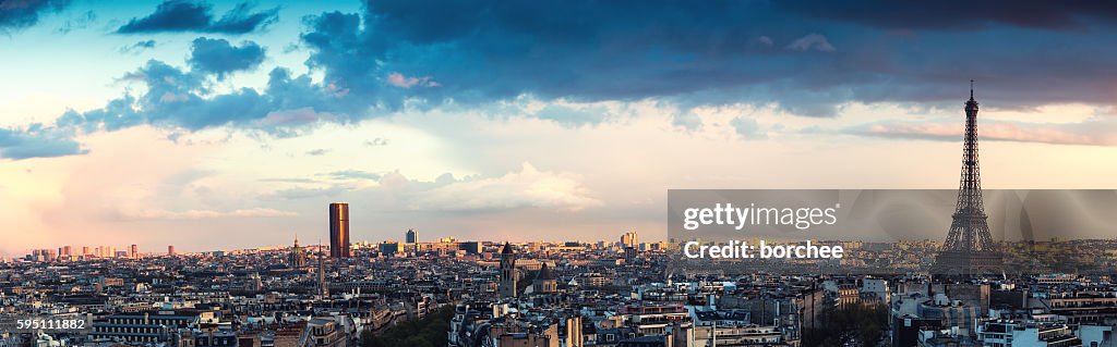 Paris Panorama From Arc De Triomphe