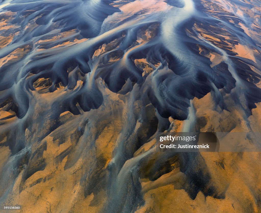 Iceland River Delta