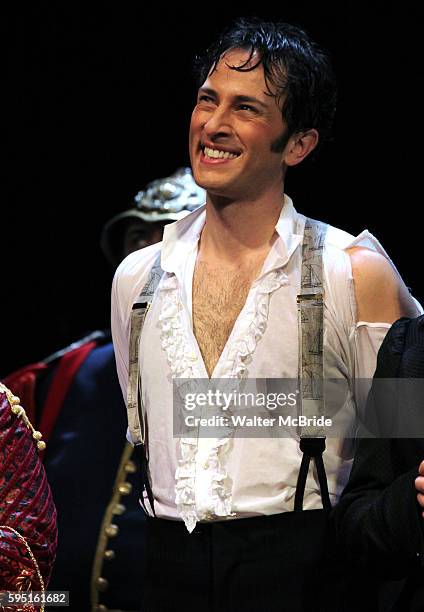 Kyle Barisich during the 'Phantom of the Opera' - 25 Years on Broadway Gala Performance Curtain Call Celebration at the Majestic Theatre in New York...