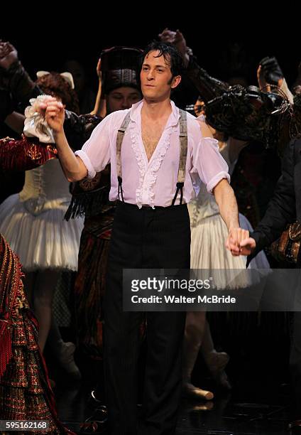 Kyle Barisich during the 'Phantom of the Opera' - 25 Years on Broadway Gala Performance Curtain Call Celebration at the Majestic Theatre in New York...