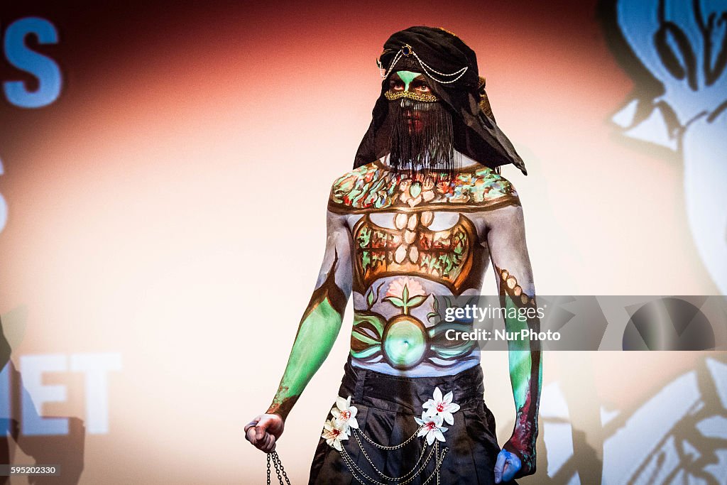 Body Painting at the Brussels International Fantastic Film Festival