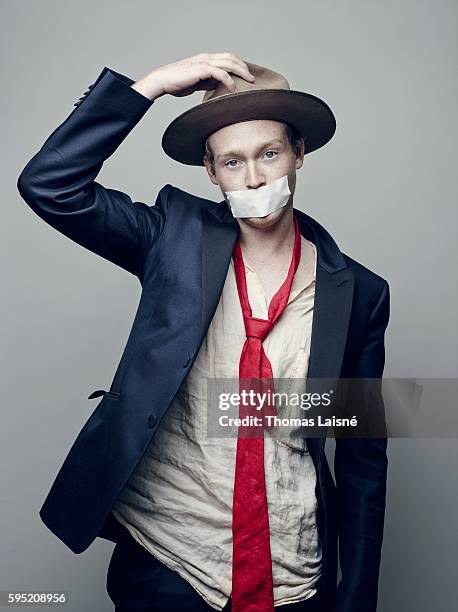 Actor Caleb Landry Jones is photographed for Self Assignment on May 23, 2014 in Cannes, France.