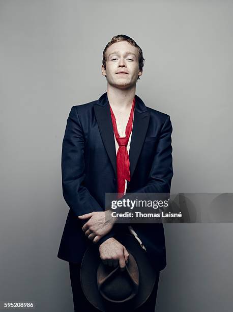 Actor Caleb Landry Jones is photographed for Self Assignment on May 23, 2014 in Cannes, France.