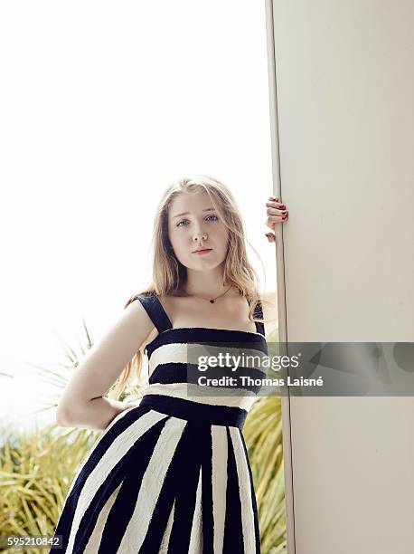 Actress Bebe Cave is photographed for Self Assignment on May 17, 2015 in Cannes, France.