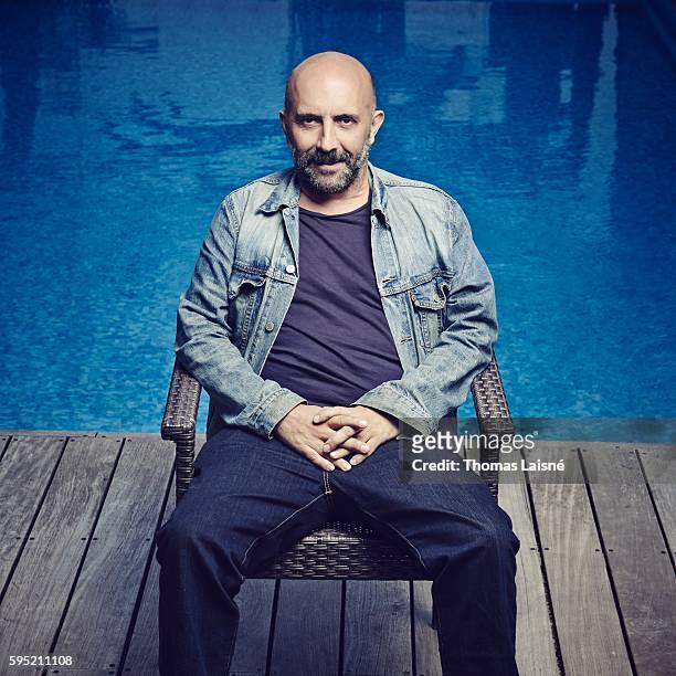 Director Gaspard Noe is photographed for Self Assignment on May 17, 2015 in Cannes, France.