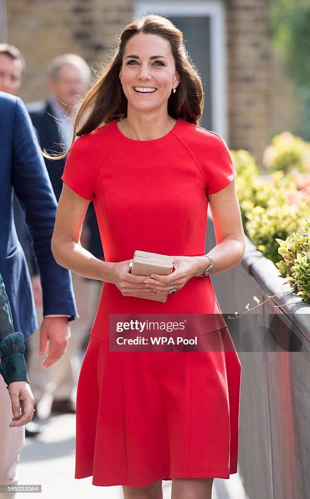 The Duke & Duchess Of Cambridge Visit YoungMinds Mental Health Charity Helpline