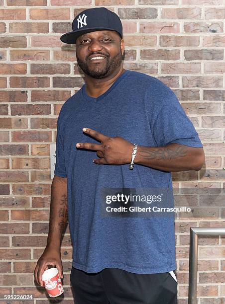 Stand-up comedian, actor, voice artist, and comedian, Aries Spears visits Fox 29's 'Good Day' at FOX 29 Studio on August 25, 2016 in Philadelphia,...