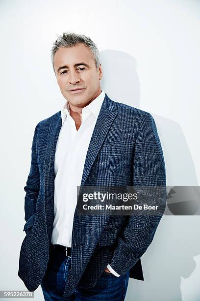 Matt LeBlanc from CBS's 'Man With A Plan' poses for a portrait at the 2016 Summer TCA Getty Images Portrait Studio at the Beverly Hilton Hotel on...