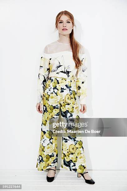 Actress Genevieve Angelson from 'Good Girls Revolt' poses for a portrait at the 2016 Summer TCA Getty Images Portrait Studio at the Beverly Hilton...