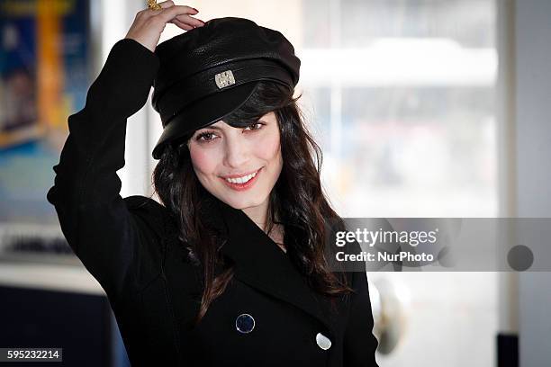 Actress Alessandra Mastronardi attends "Friends as we" photocall in Rome - Cinema Adriano