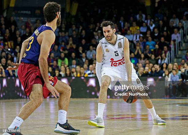 March 17- SPAIN: Rudy Fernandez during the match between FC Barcelona and Real Madrid, corresponding to the week 11 of the Top 16 of the Euroleague,...