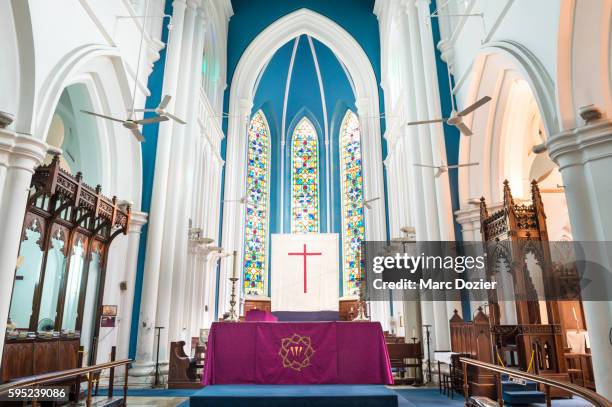 saint andrew cathedrale - catolicismo fotografías e imágenes de stock