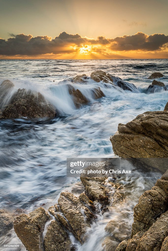 Radiant Carmel Sunset