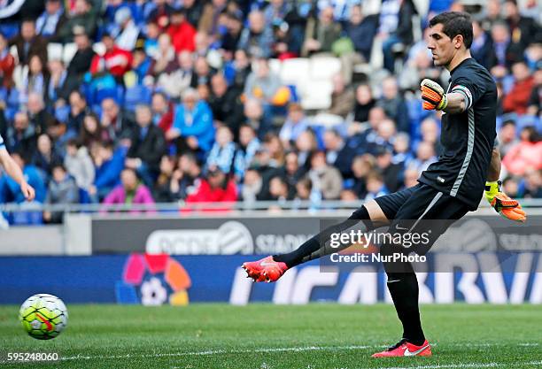 March 20- SPAIN: Gorka Iraizoz during the match between FC Barcelona and Athletic Club, corresponding to the week 30 of the spanish league, played at...