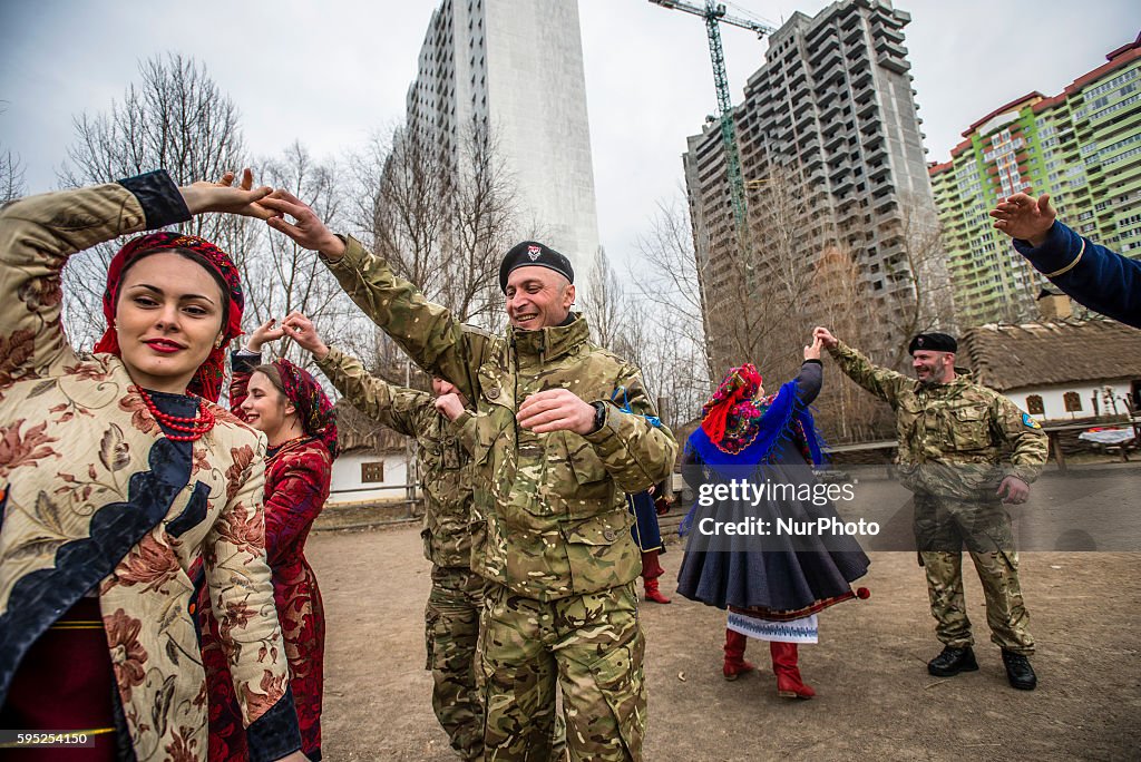 Maslenitsa festivities in Ukraine