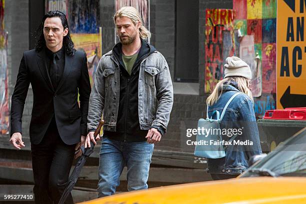 Thor: Ragnarok : Chris Hemsworth, Tom Hiddleston, Cate
