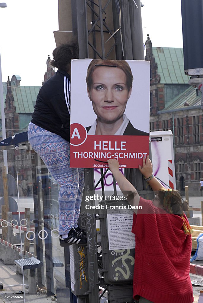 Danish elections fever, dane will vote for new parliament and new prim minister on 15 spet.2011 ,hel