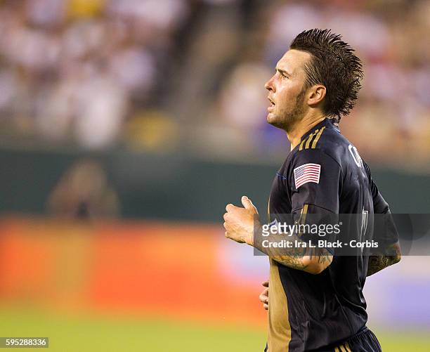 Philadelphia Union player Danny Califf during to the Friendly Match against Philadelphia Union as part of the Herbalife World Football Challenge....