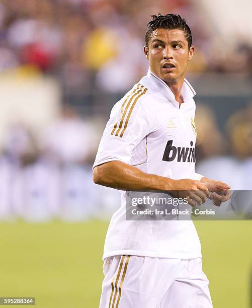 Real Madrid player Cristiano Ronaldo during to the Friendly Match against Philadelphia Union as part of the Herbalife World Football Challenge. Real...