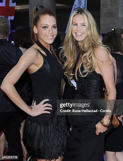 Elle Macpherson and Jade Thompson attend "Pride Of Britain Awards" at Grosvenor House.