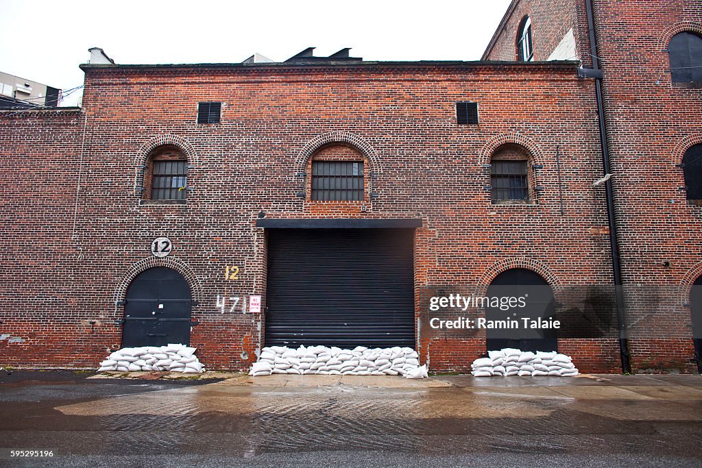 USA - Weather - New York City Hit By Hurricane Irene
