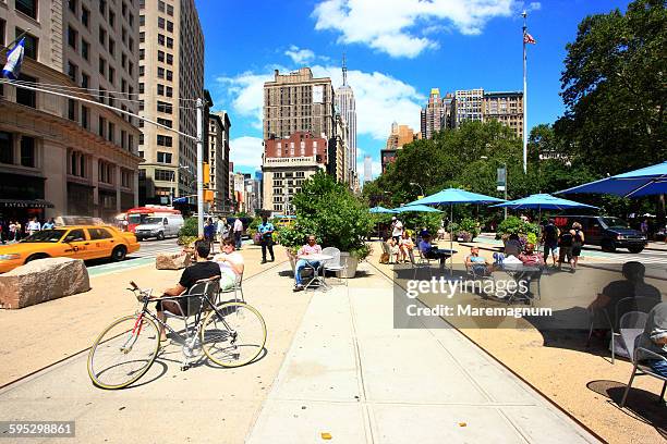 manhattan, madison square park - parque de madison square imagens e fotografias de stock