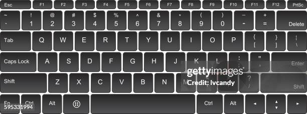 tastatur - computertaste stock-grafiken, -clipart, -cartoons und -symbole