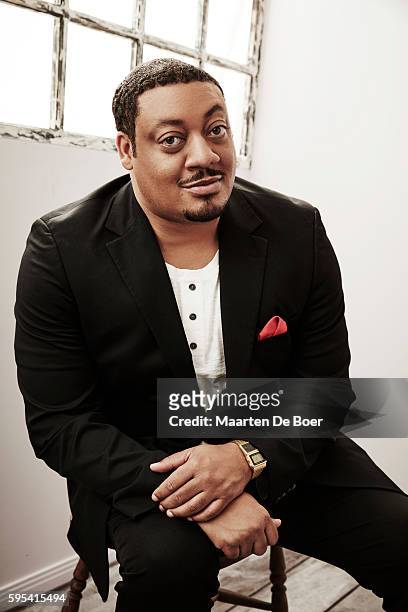 Actor Cedric Yarbrough from Disney ABC Television Group's 'Speechless' poses for a portrait at the 2016 Summer TCA Getty Images Portrait Studio at...