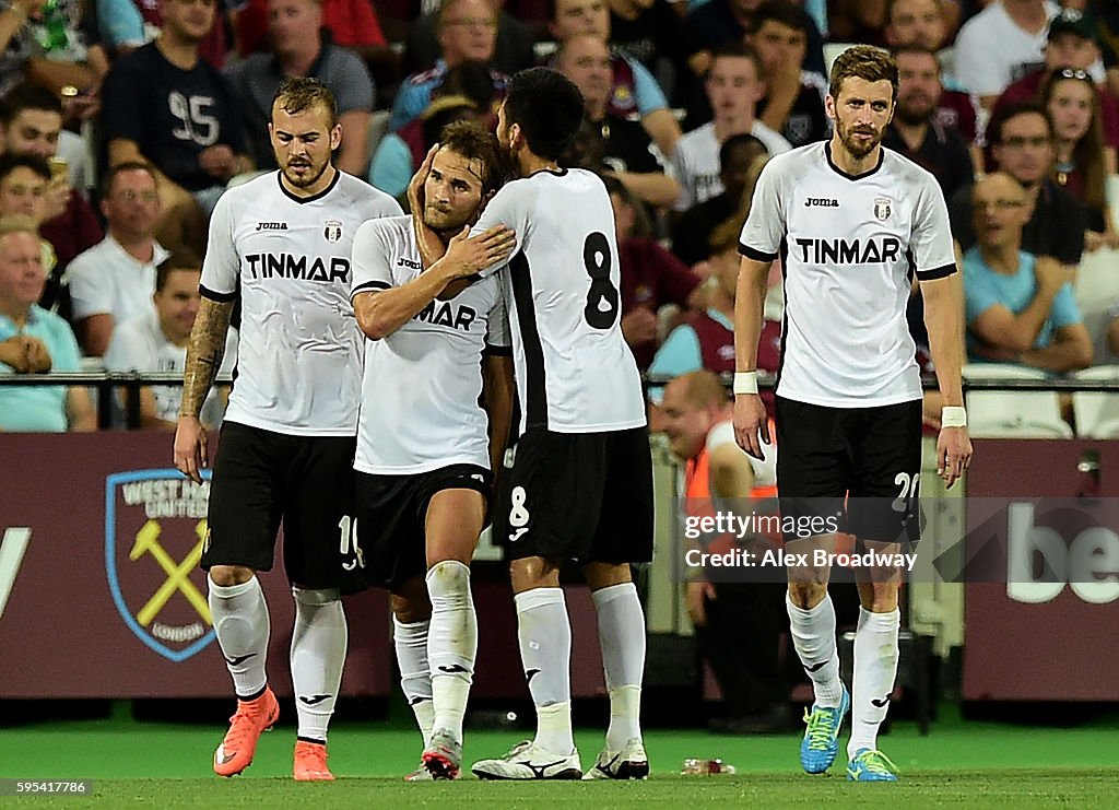 West Ham United v FC Astra Giurgiu - UEFA Europa League