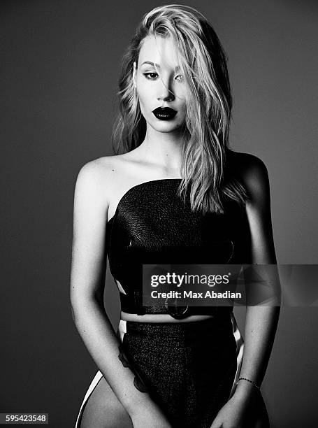 Singer and rapper Iggy Azalea is photographed for Elle Canada on February 2, 2016 in Los Angeles, California. Published Image.