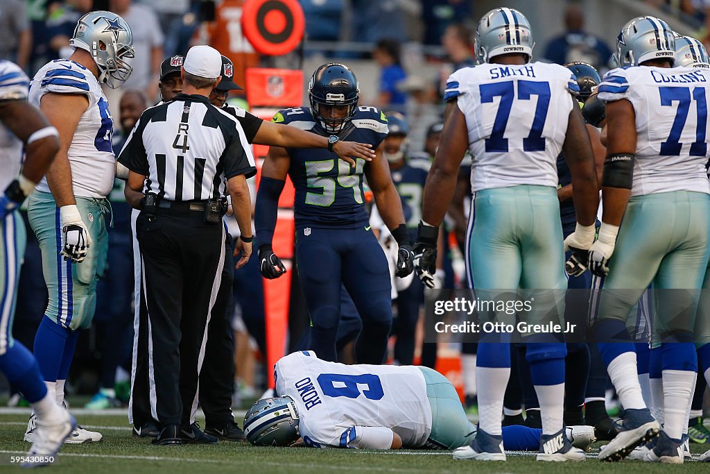 Dallas Cowboys v Seattle Seahawks