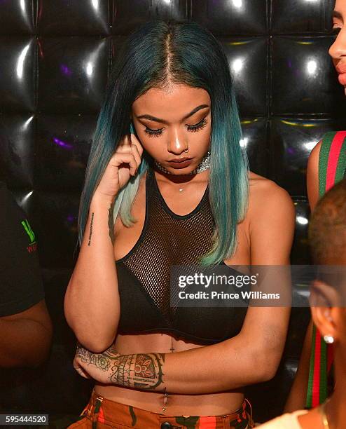 India Westbrooks attends a Party at Medusa on August 22, 2016 in Atlanta, Georgia.
