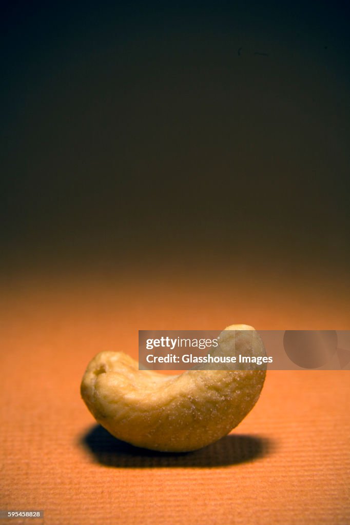 Cashew Nut in Dramatic Light