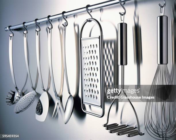 kitchen utensils - utensile per mangiare foto e immagini stock