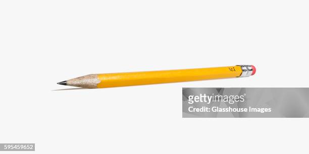 number 2 pencil - pencil stock pictures, royalty-free photos & images