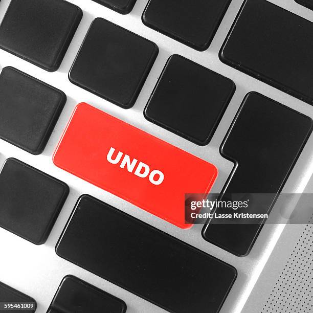undo button - undo button stockfoto's en -beelden