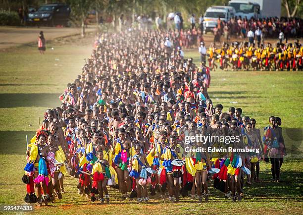 long march - ludzidzini royal village stock pictures, royalty-free photos & images