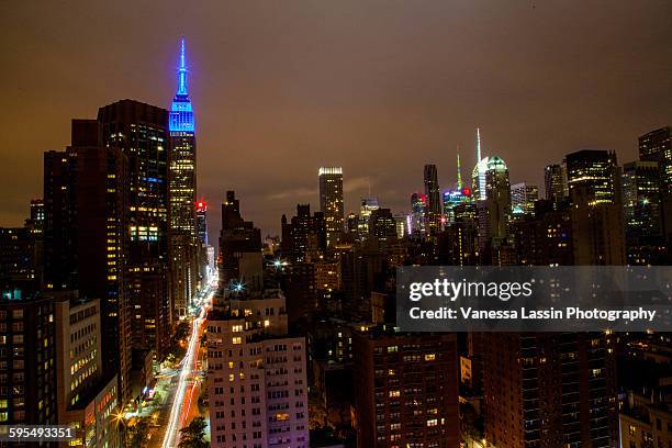 empire state building fall 2015 - vanessa lassin stock pictures, royalty-free photos & images