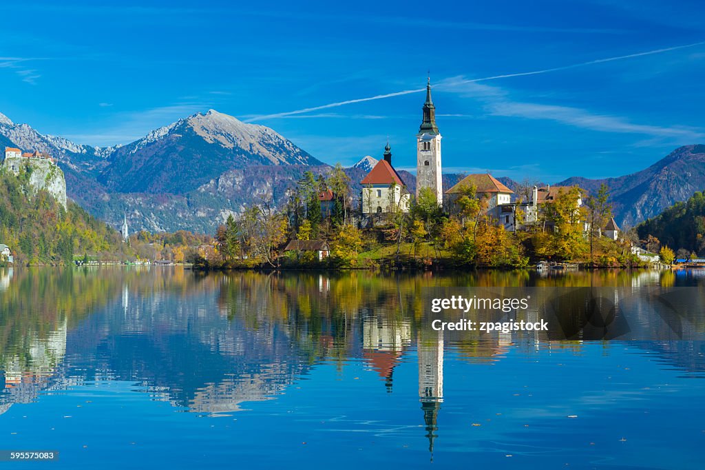 Lake Bled in Slovenia
