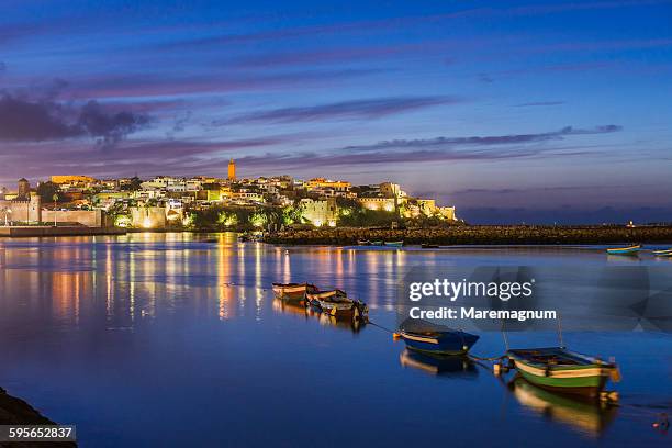 view of the kasbah des oudaias - rabat morocco ストックフォトと画像