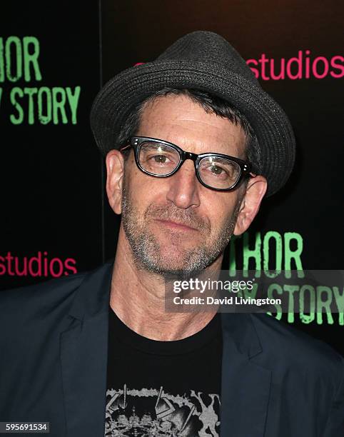 Director Jeff Feuerzeig attends the premiere of Amazon Studios' "Author: The JT Leroy Story" at NeueHouse Hollywood on August 25, 2016 in Los...