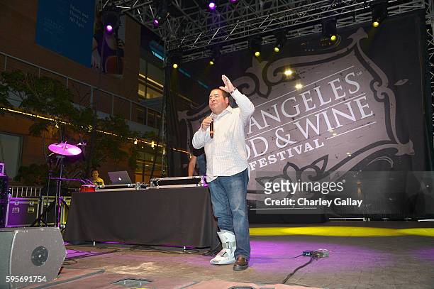 Chef Emeril Lagasse attends Amazon Original Series "Eat the World With Emeril Lagasse" premiere event on September 2, 2016 in Los Angeles, California.