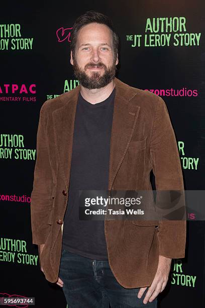 Actor Ryan O'Nan attends the premiere of Amazon Studios' "Author: The JT Leroy Story" at NeueHouse Hollywood on August 25, 2016 in Los Angeles,...