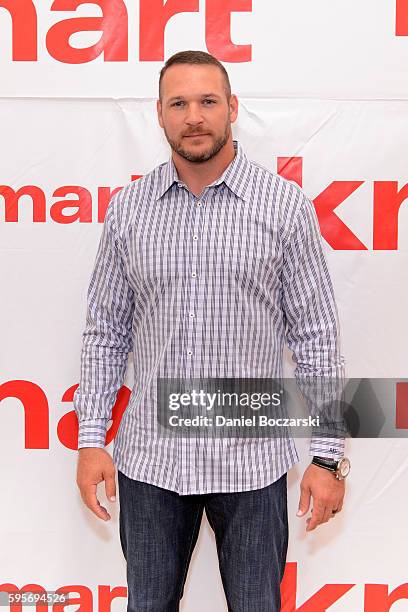 Brian Urlacher attends Kmart Celebrates 'A Whole Lotta Awesome' at VIP Member Event at Kmart on August 25, 2016 in Des Plaines, Illinois.