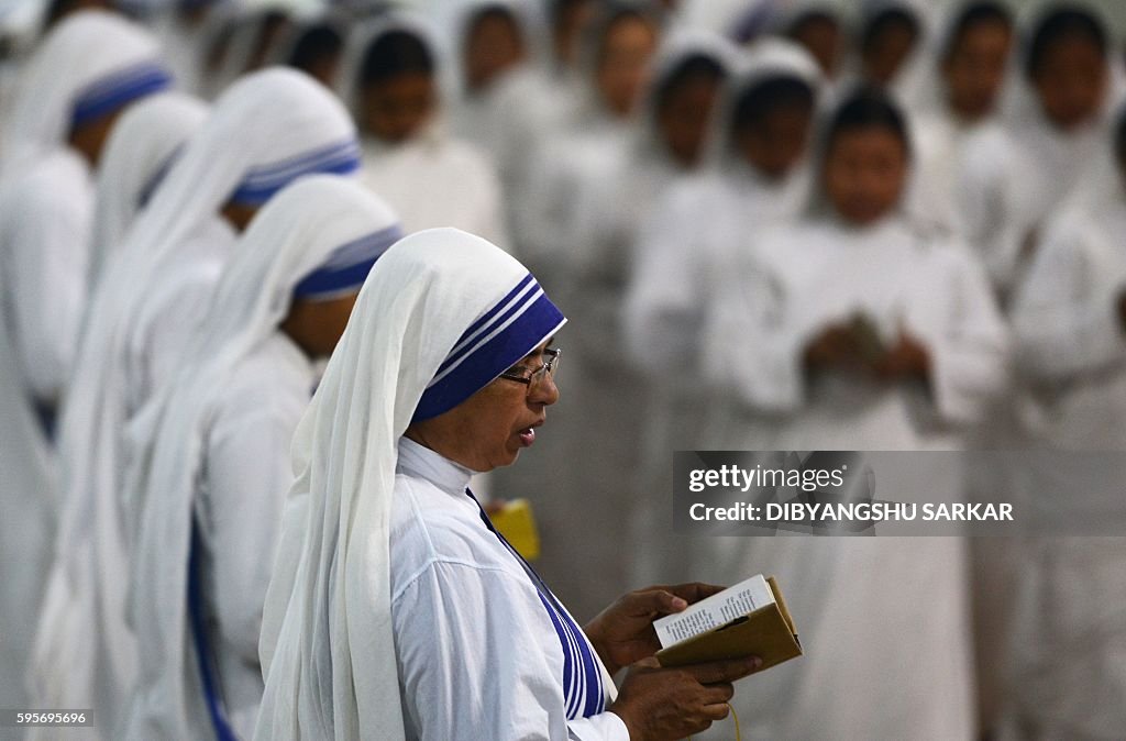 INDIA-RELIGION-CHRISTIANITY-MOTHER TERESA