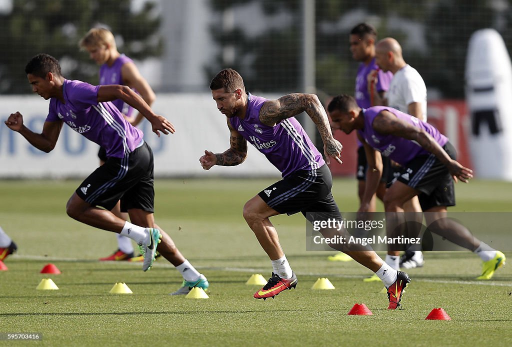 Real Madrid Training Session