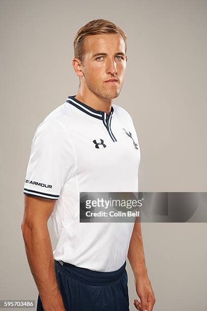 Footballer Harry Kane is photographed on August 6, 2013 in London, England.